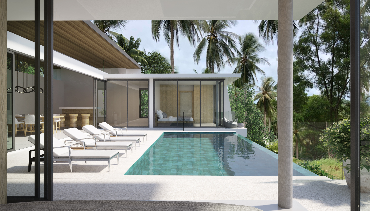 Garden Pool Villa Type B view 3
